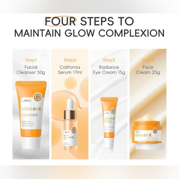 Laikou Vitamin C Skincare Set - Picture 2 of 5
